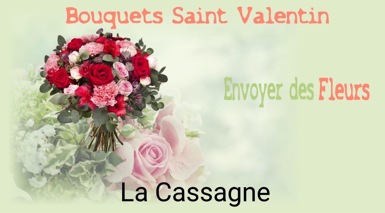 Roses de Saint-Valentin livrées à La Cassagne